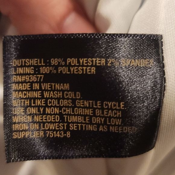 WORTHINGTON striped skirt. Size 10. - Picture 5 of 5